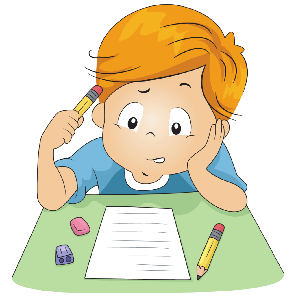 writing exam paper