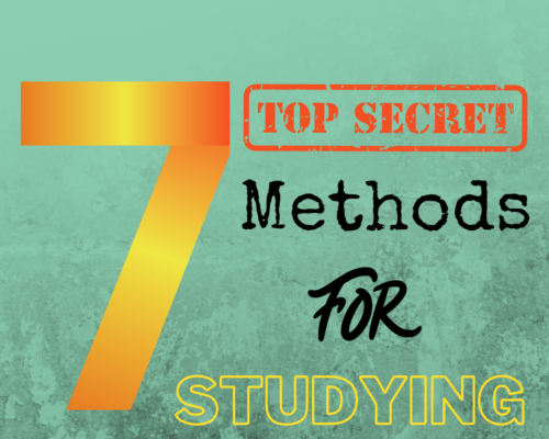 Top 7 secret Methods For Studying