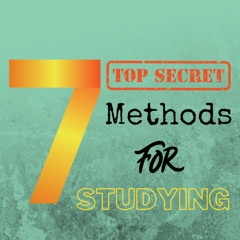 Read more about the article Top 7 secret Methods For Studying