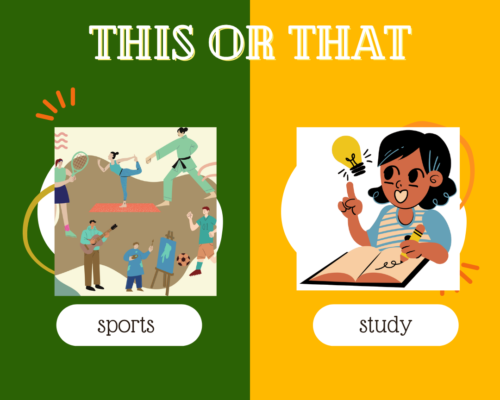 Study or Sports what to choose?