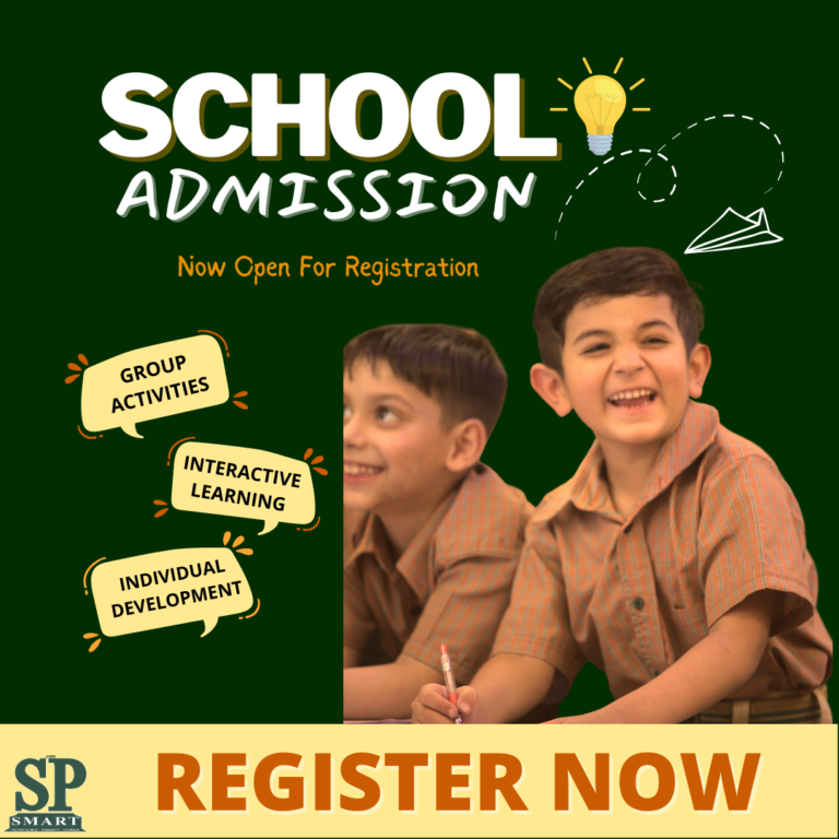 Read more about the article Together Everyone Accomplishes More, SP Smart School Announces Admission For Session 2023-24